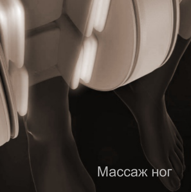 Массажное кресло Bodo Ecto Sport Brown Gold