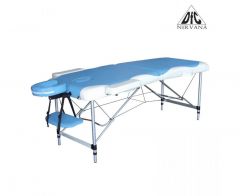 Массажный стол DFC NIRVANA Elegant DELUXE Blue Beige