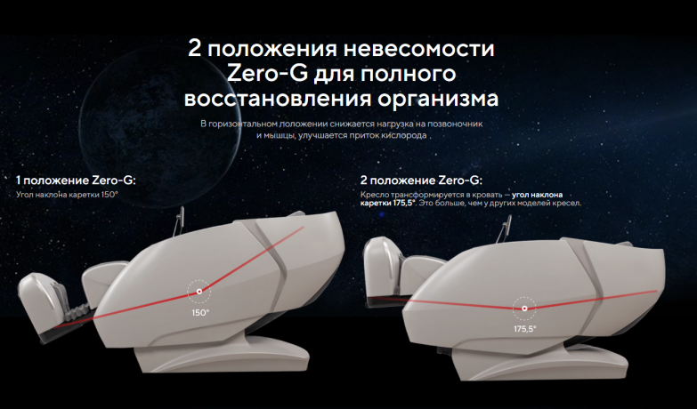Массажное кресло Ergonova Phantom 5X Coffee
